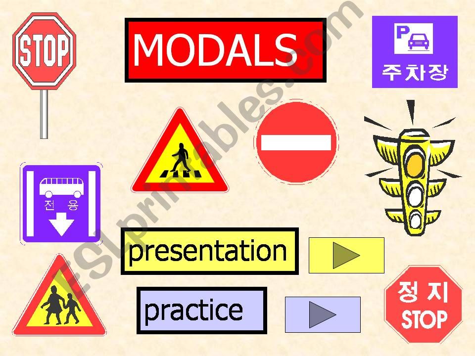 Modals ((obligation & recommendation)