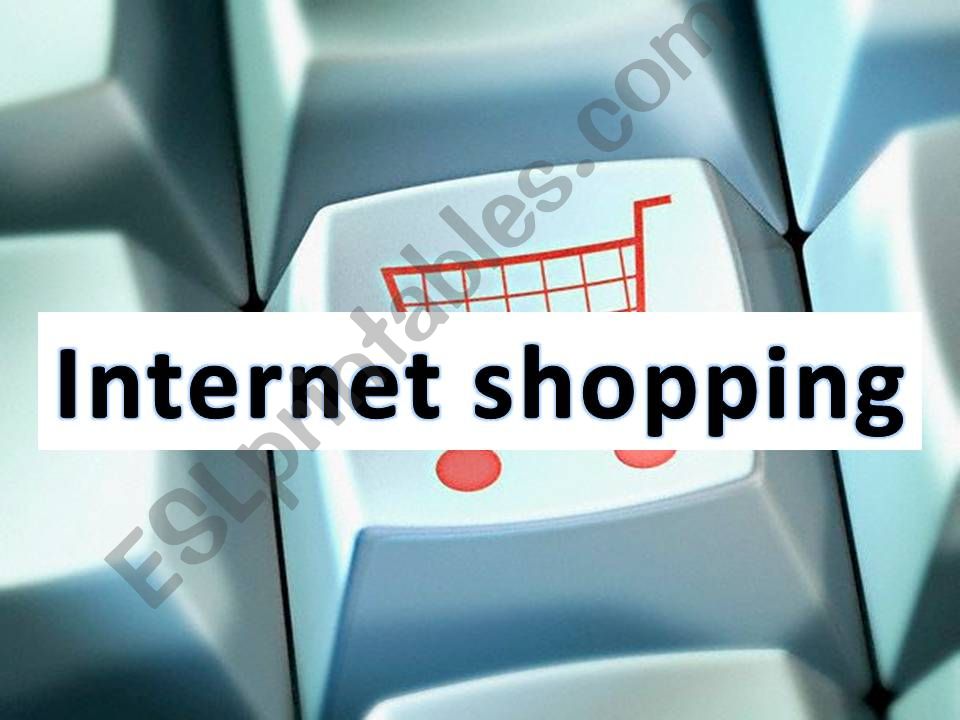 shopping online powerpoint