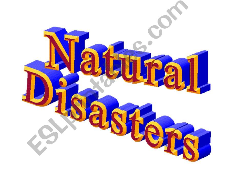 hiden picture Natural disasters
