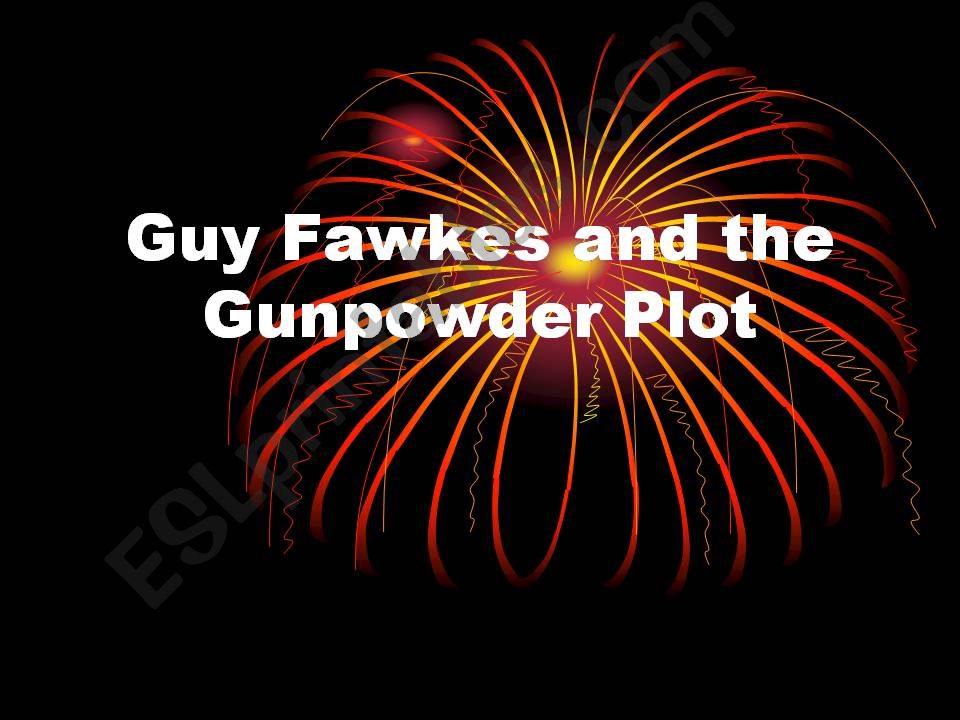 GUY FAWKES powerpoint