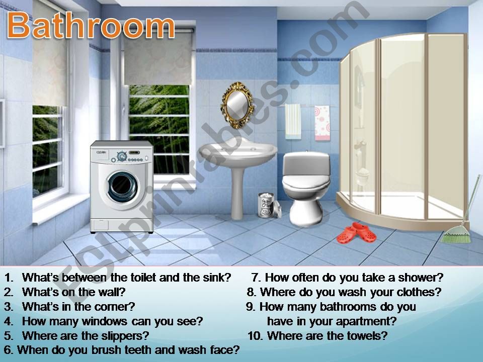 in the bathroom powerpoint