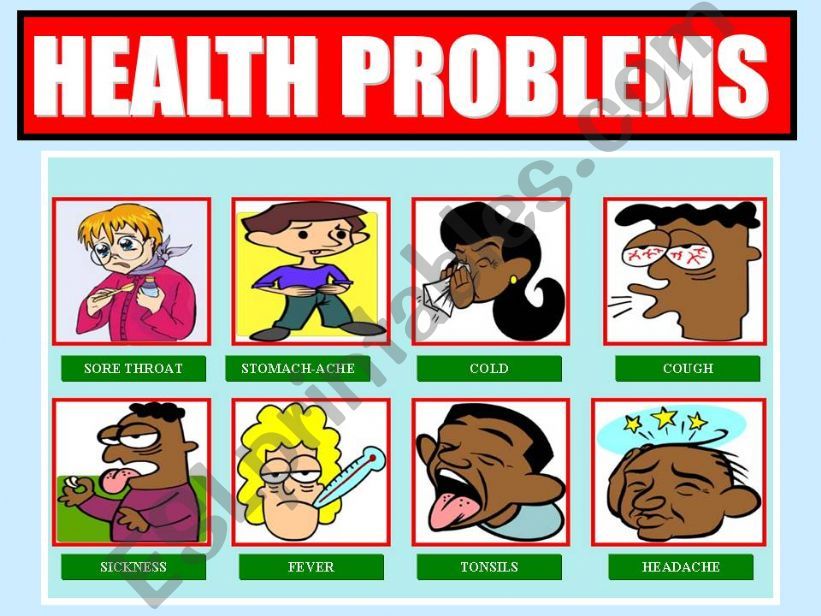 HEALTH PROBLEMS powerpoint