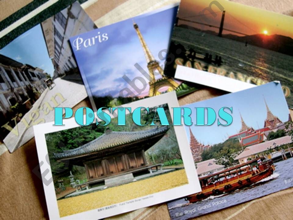 POSTCARDS powerpoint