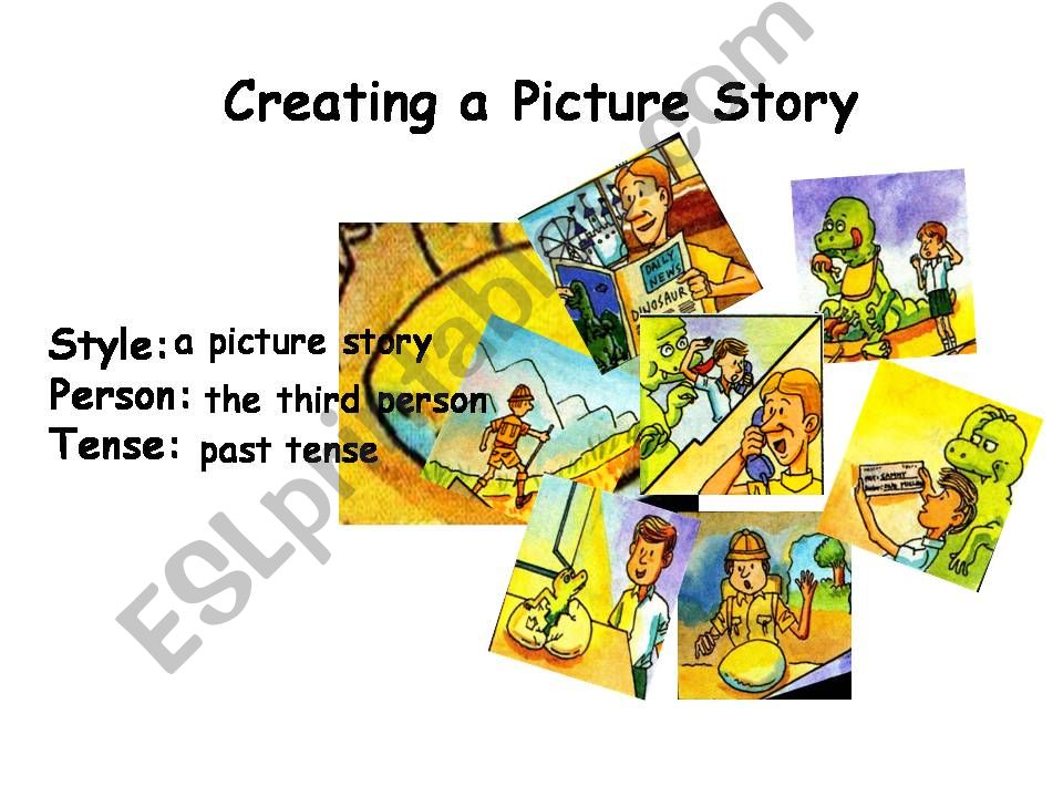 Writing : Creating a picture story