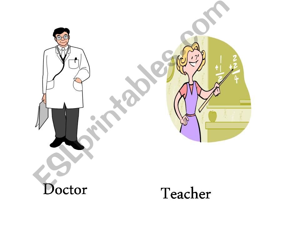 Jobs and Occupations powerpoint