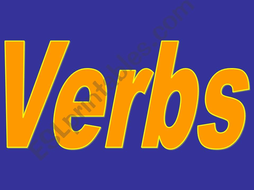 SIMPLE PRESENT VERBS powerpoint