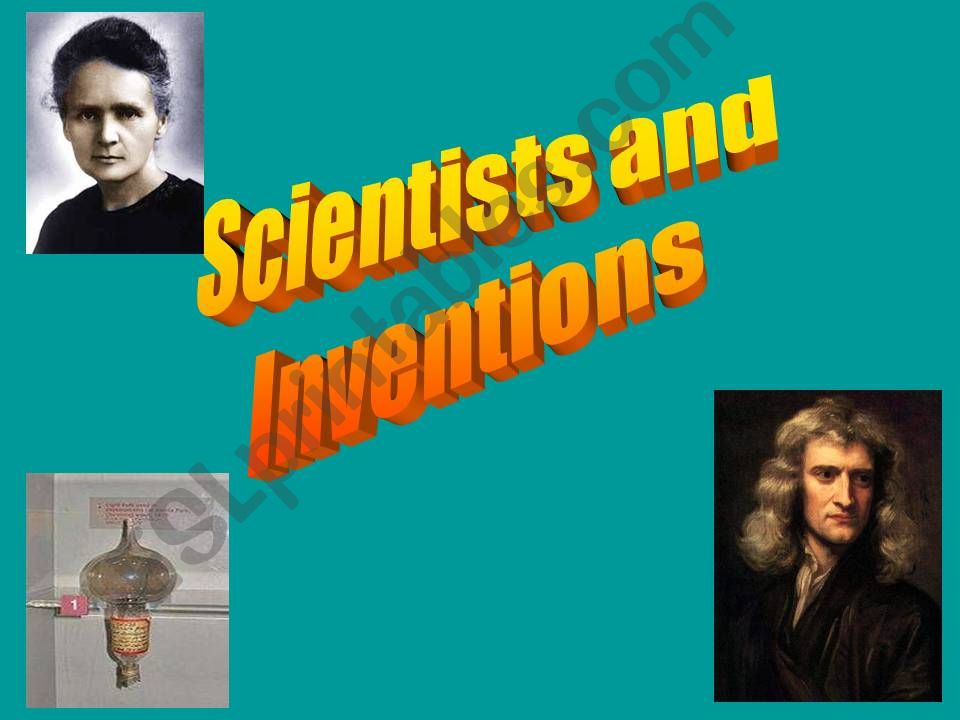 Scientists and inventions powerpoint