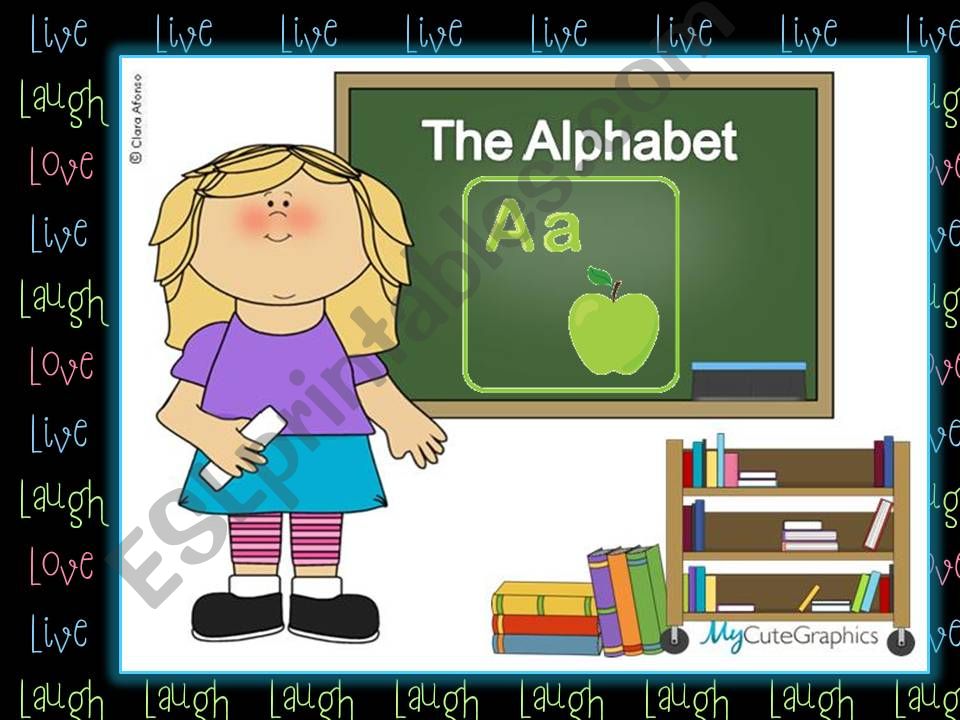 Alphabet powerpoint