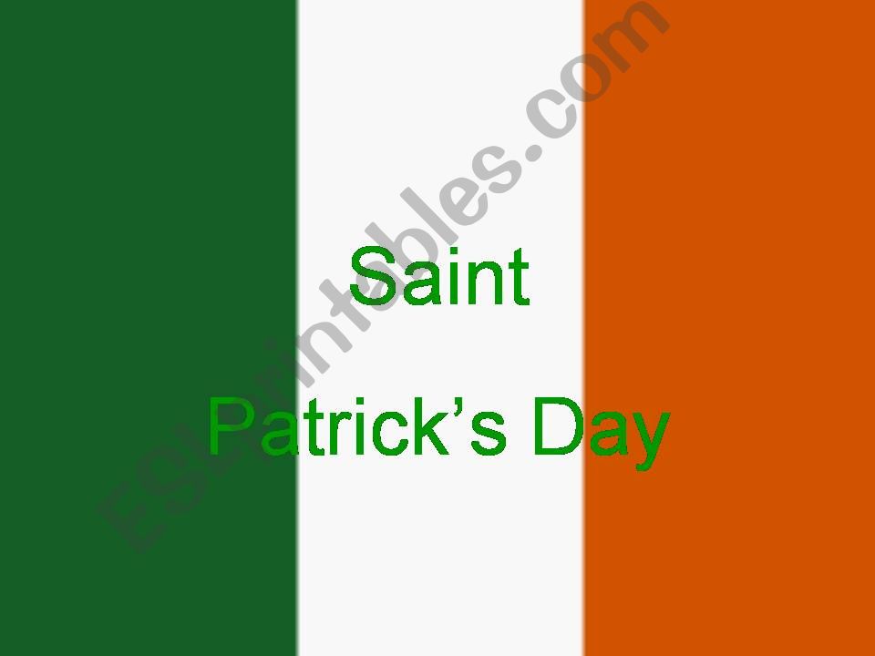 St.Patrick Day powerpoint