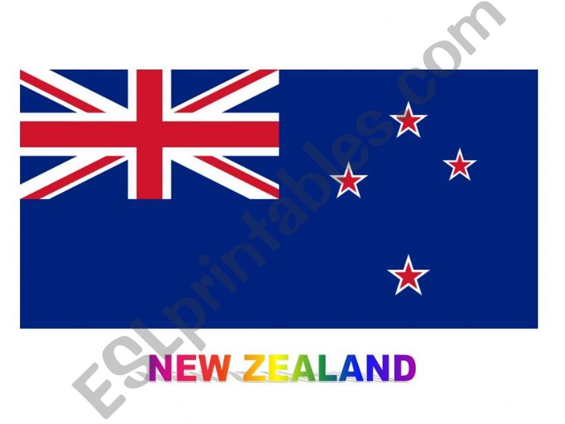 English speaking Countries - NEW ZEALAND