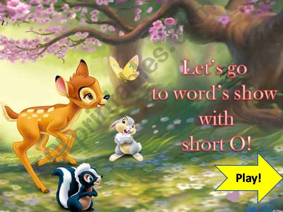 Bambi game short o PART 1 powerpoint