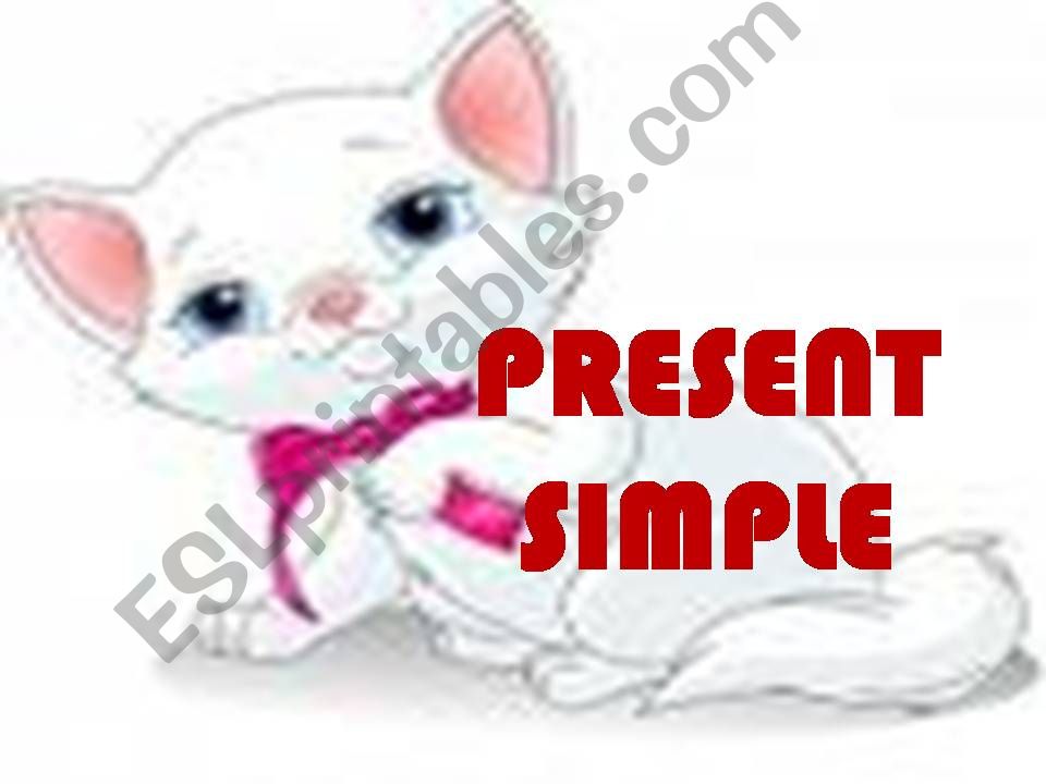 simple present powerpoint