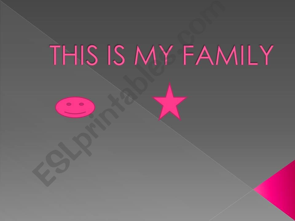 This is my family powerpoint