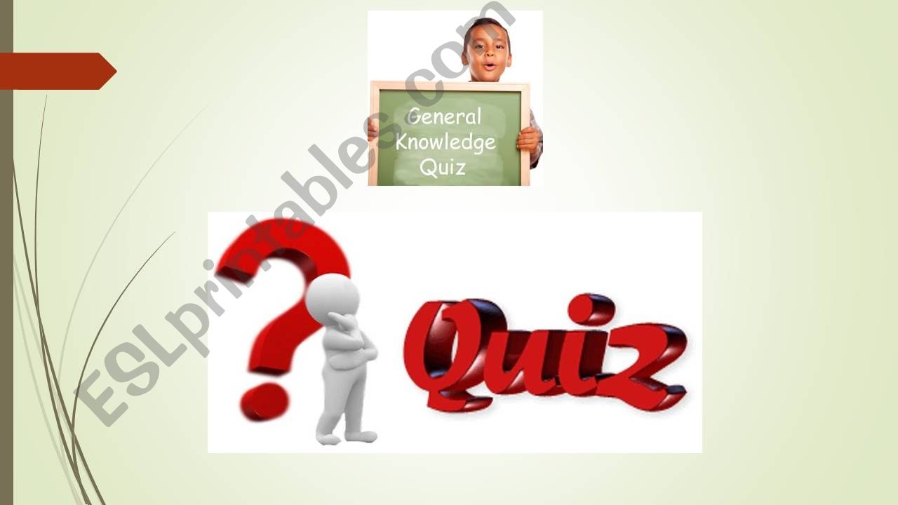 general knowledge quiz powerpoint