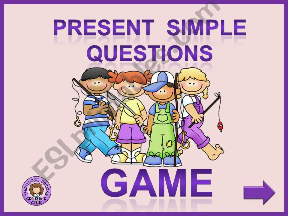 PRESENT SIMPLE 3RD PERSON QUESTIONS - GAME