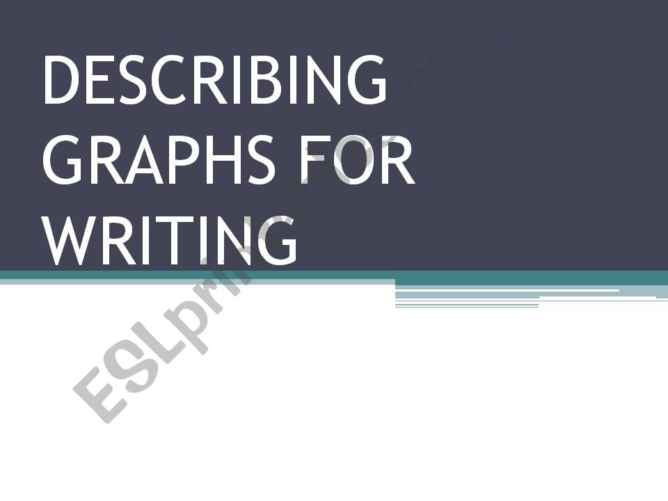 Describing Graphs B2 / C1 powerpoint