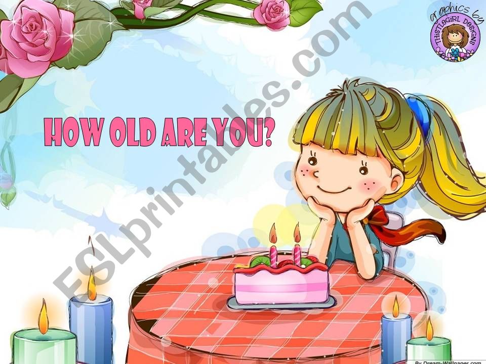 How old are you? (Part 2) powerpoint