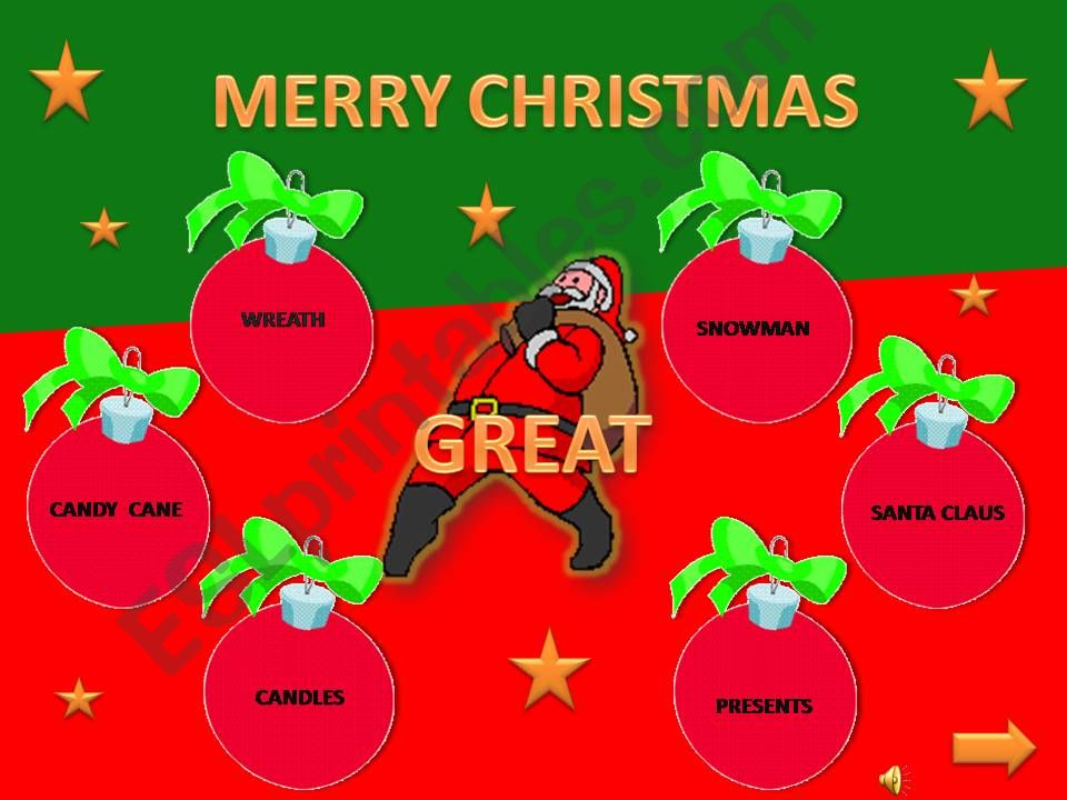 Christmas Game powerpoint