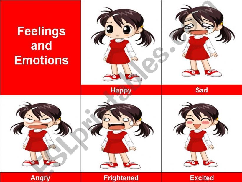 Feelings and Emotions-Girl powerpoint
