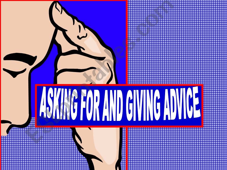 asking for and giving advice powerpoint
