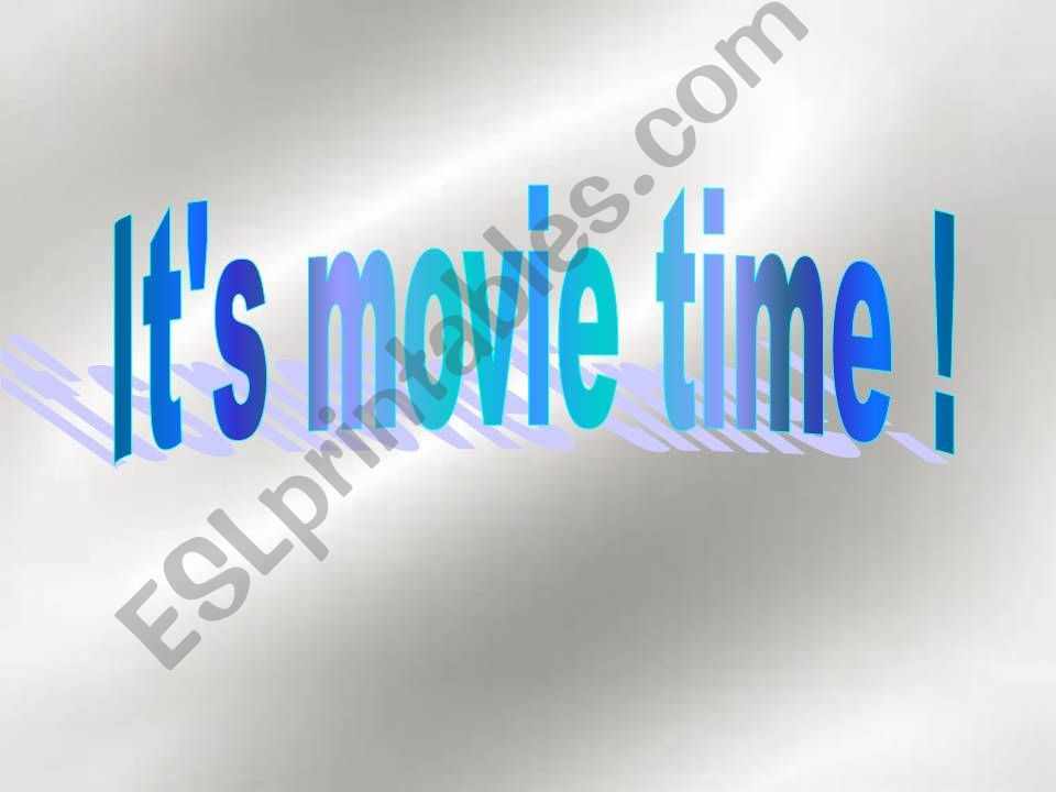 Movies powerpoint