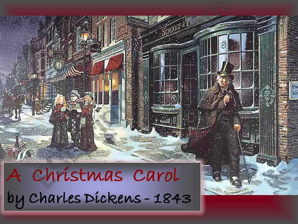 A CHRISTMAS CAROL powerpoint