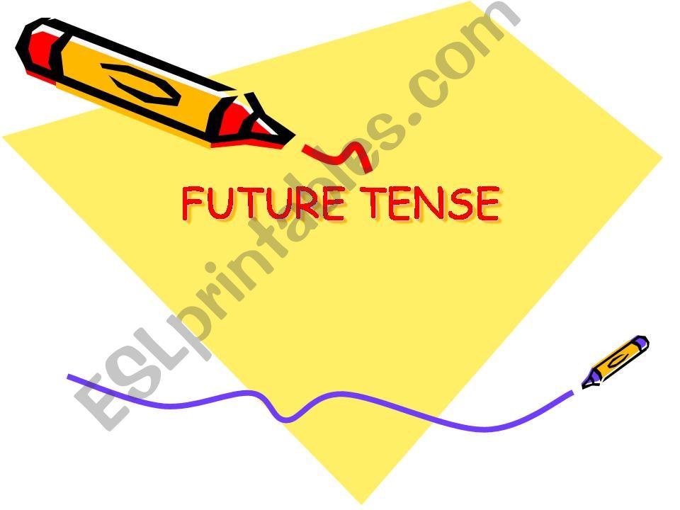 FUTURE TENSE  powerpoint