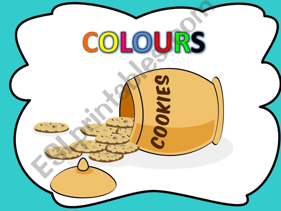 Who stole the cookies from the cookie jar- COLOURS- with sound