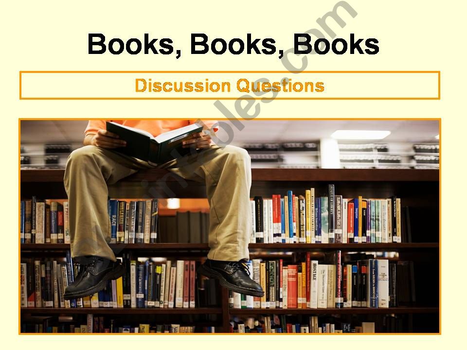 Books, Books, Books, powerpoint