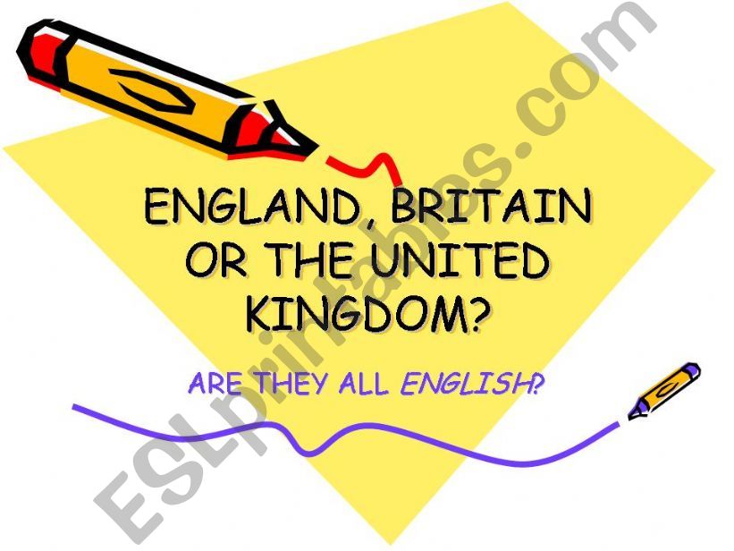 THE UNITED KINGDOM powerpoint