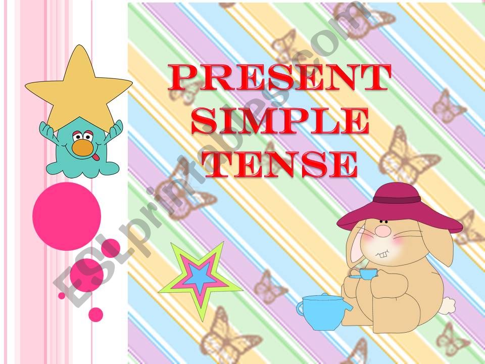 PRESENT SIMPLE TENSE powerpoint