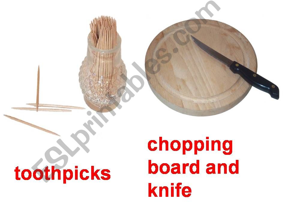 Kitchen tools 2 powerpoint