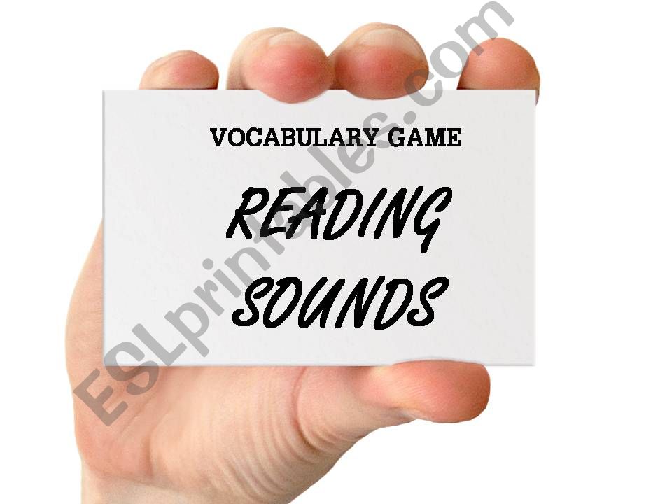 Exciting Vocabulary Game 3 powerpoint