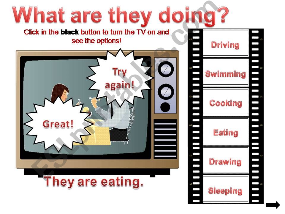 Present Continuous ppt 2nd part