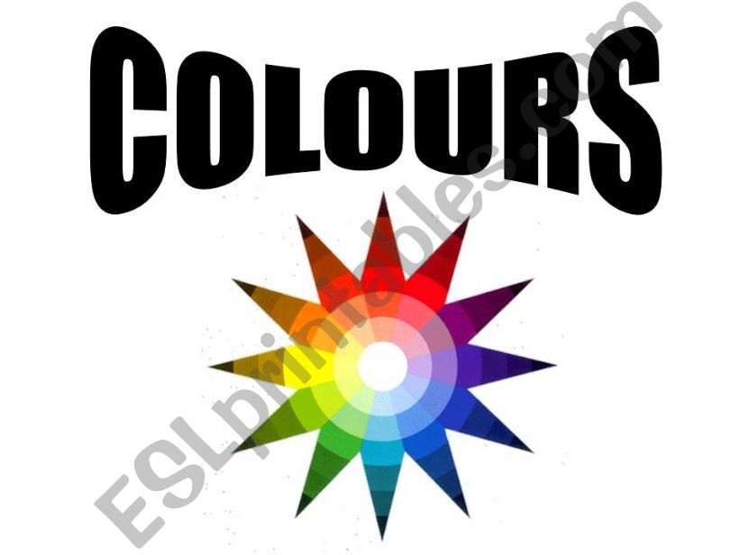 COLOURS powerpoint