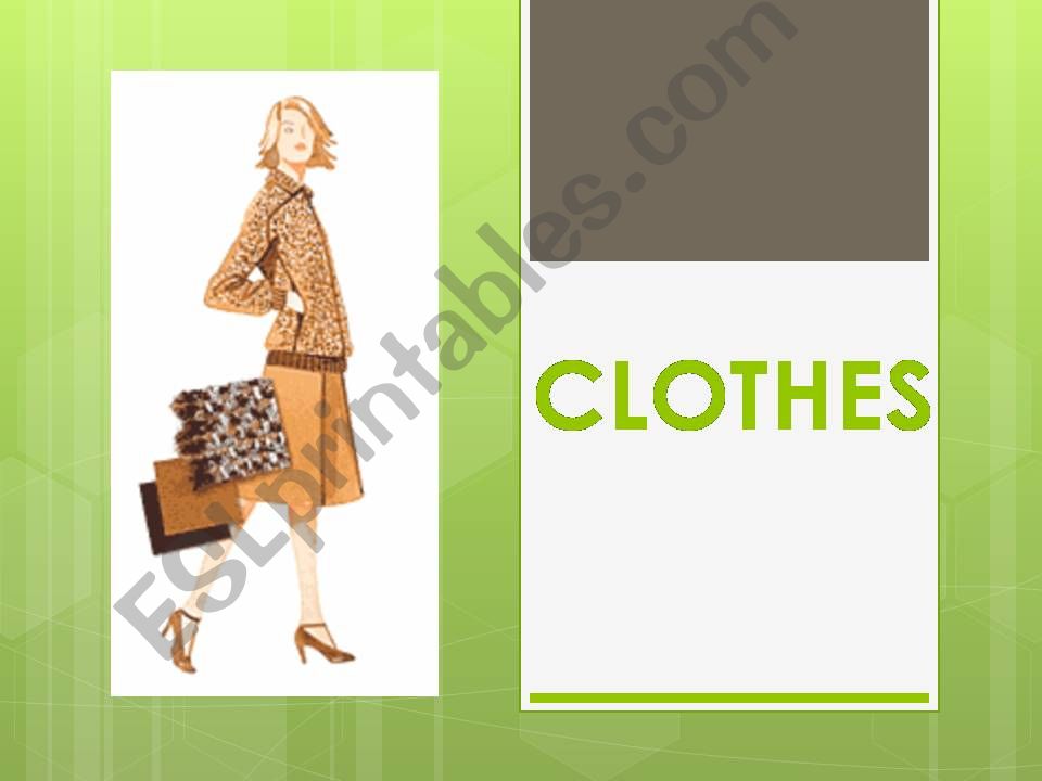 Clothes powerpoint