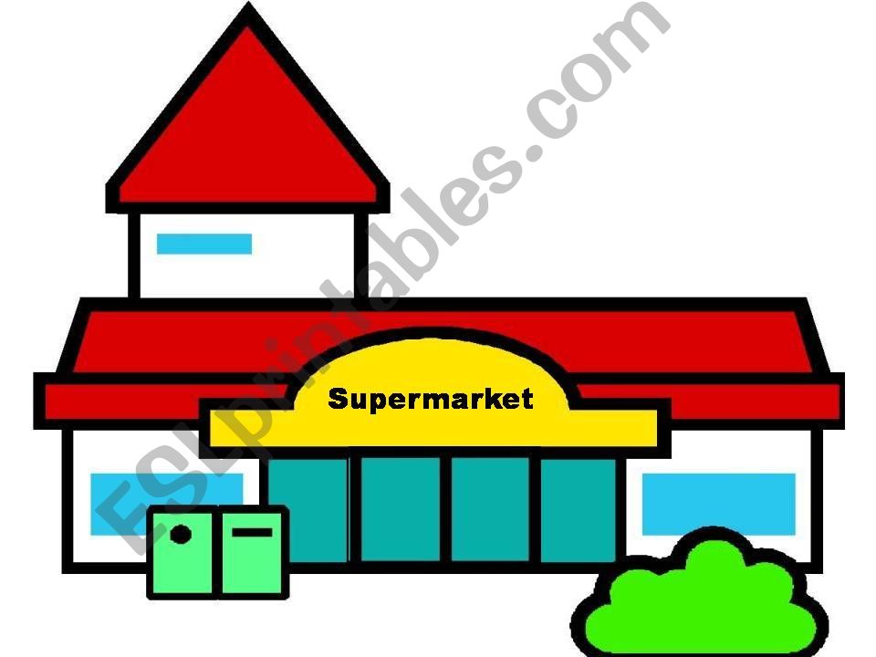 SUPERMARKET powerpoint