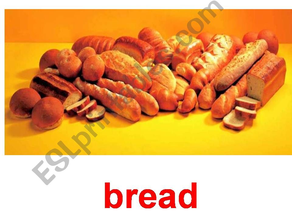 Bread and cakes powerpoint