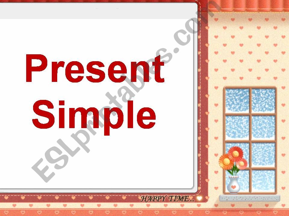 present simple powerpoint