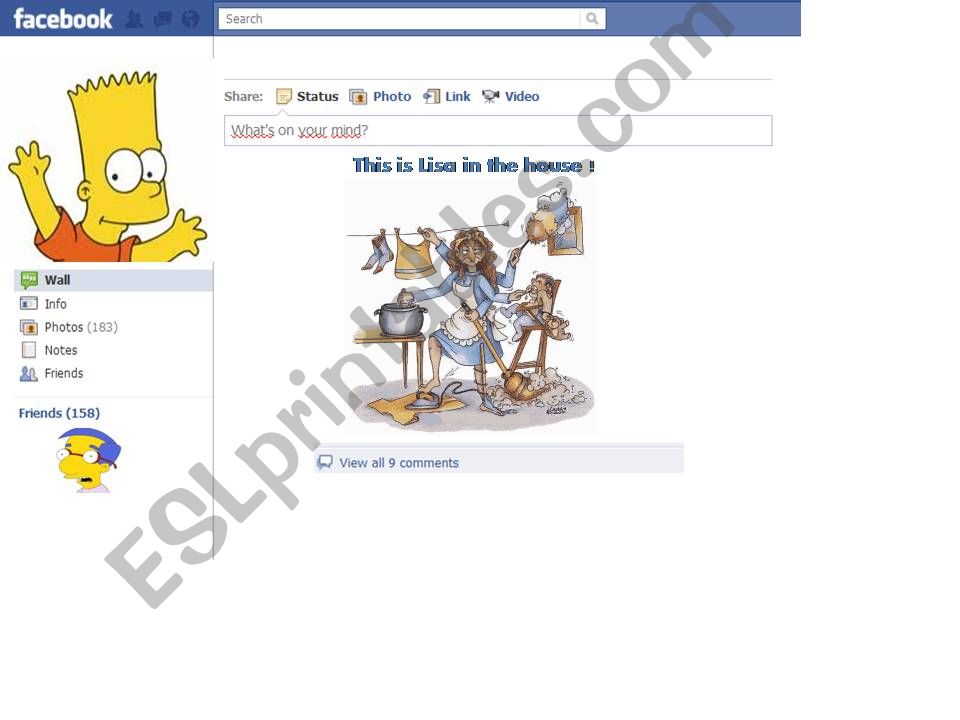 Bart Simpsons Daily routine Part 2