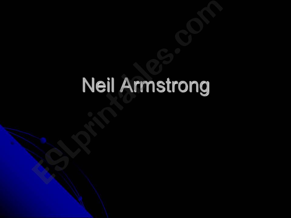 Neil Armstrong powerpoint