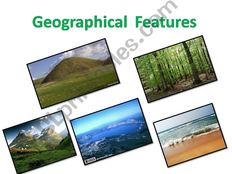 Geographucal Features powerpoint