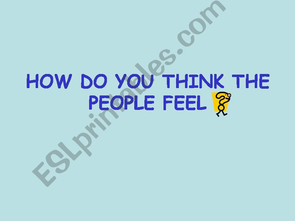 FEELINGS / ADJECTIVES (2) powerpoint