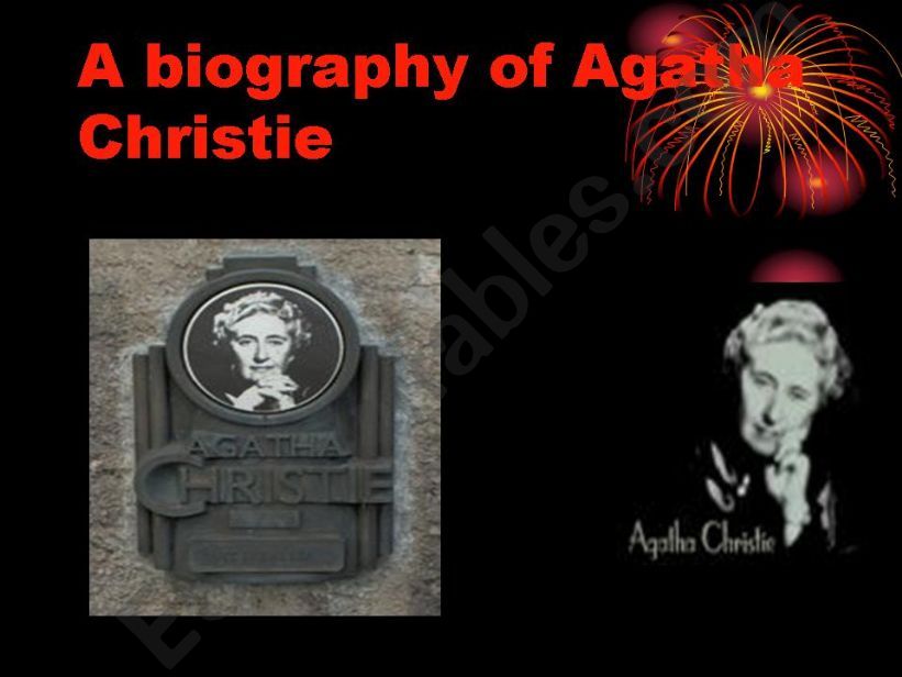 A biography of Agatha Christie