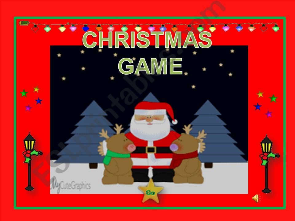 Xmas game ppt powerpoint
