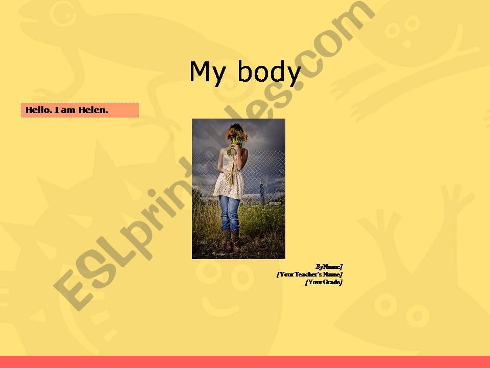 Part of the body base powerpoint