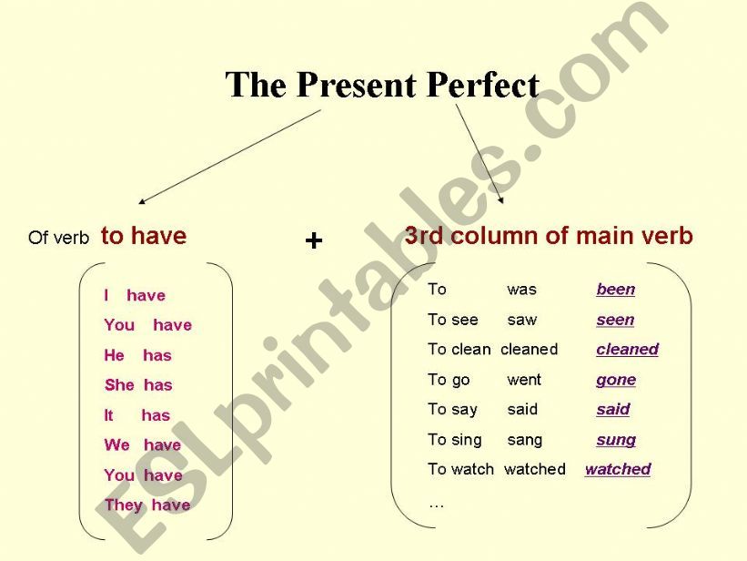 present perfect powerpoint