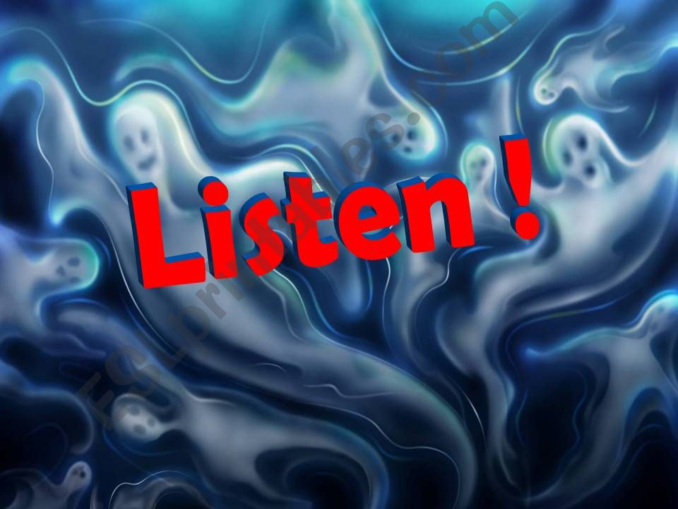 LISTENING COMPREHENSION - Ghost Writers - with SOUND - Part 2 of 4