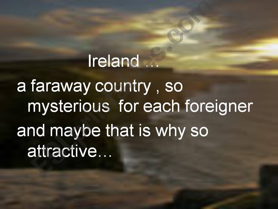 Irish lullaby powerpoint