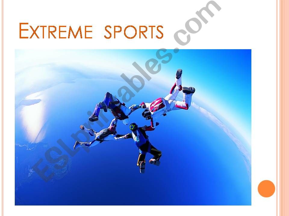 Extreme Sports powerpoint
